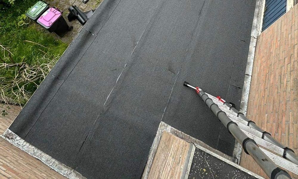 20m2 plat dak aangelegd Plat dak geplaatst door dakdekker in Leusden